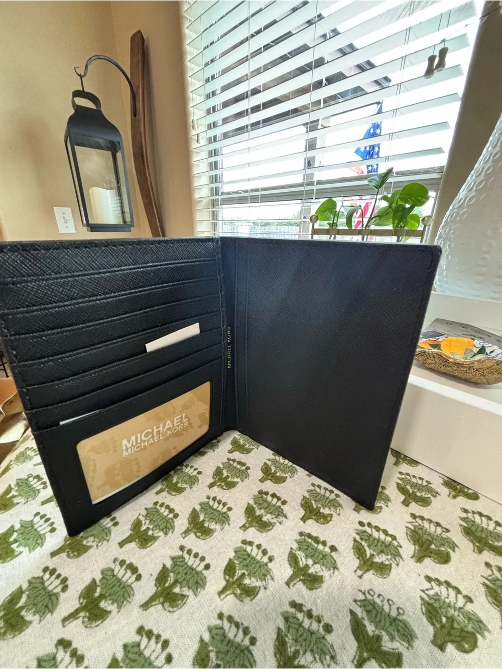 Michael Kors Jet Set Travel Passport Wallet - Leopard Print Saffiano Leather